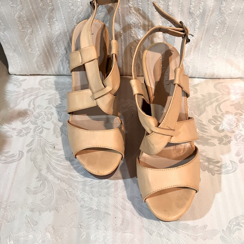 New Bucca Capensis Platform Shoe Size 8 1/2 - Picture 2 of 9